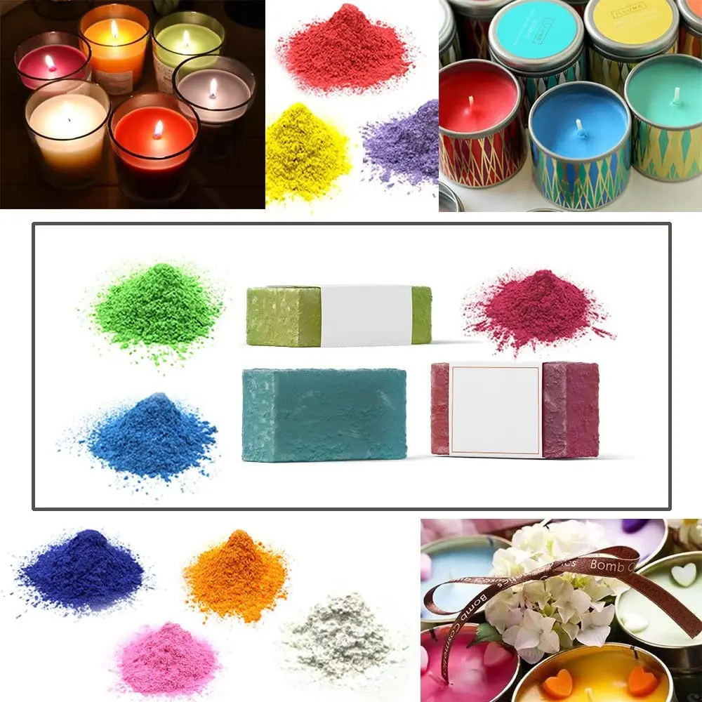10g Mica Powder Epoxy Resin Dye Pearl Pigment Natural Mica Mineral Handmade Soap Coloring Powder for Soap Making Cosmetics