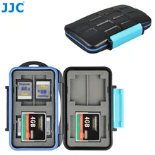 Aliexpress - JJC Waterproof Memory Card Case Holder Storage Organizer for 4 CF 8 SD SDHC SDXC Cards Box for Canon Nikon Sony Fuji DSLR Camera