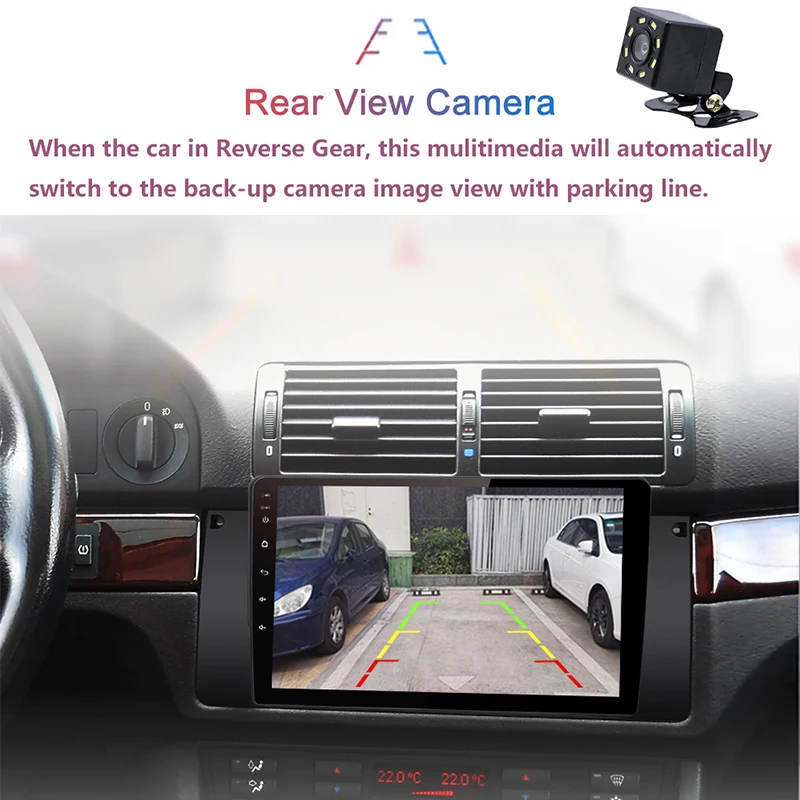ڵ  Ƽ̵  ÷̾, BMW 5 E39 E53 X5 1995-2001 2002 2003 2004 2005 2006 ׺̼, GPS 2 din, 4G ȵ̵ 10