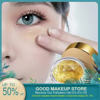 

24K Eye Cream Gold Hyaluronic Acid Eye Serum Anti-Wrinkle Remover Dark Circles Against Puffiness Anti Aging Ageless Instantly