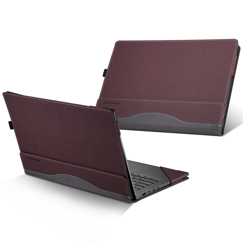 Capa para hp Spectre X360 Convertible 14-ef Series 13.5 Polegada 2023 2023 14-ea Nova Luva do Portátil Capa Protetora de Couro do Plutônio Presente - Imagem 4