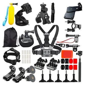 

Selfie Stick Head Strap Chest Strap Suit Diving Riding Climbing Camera Accessories Set