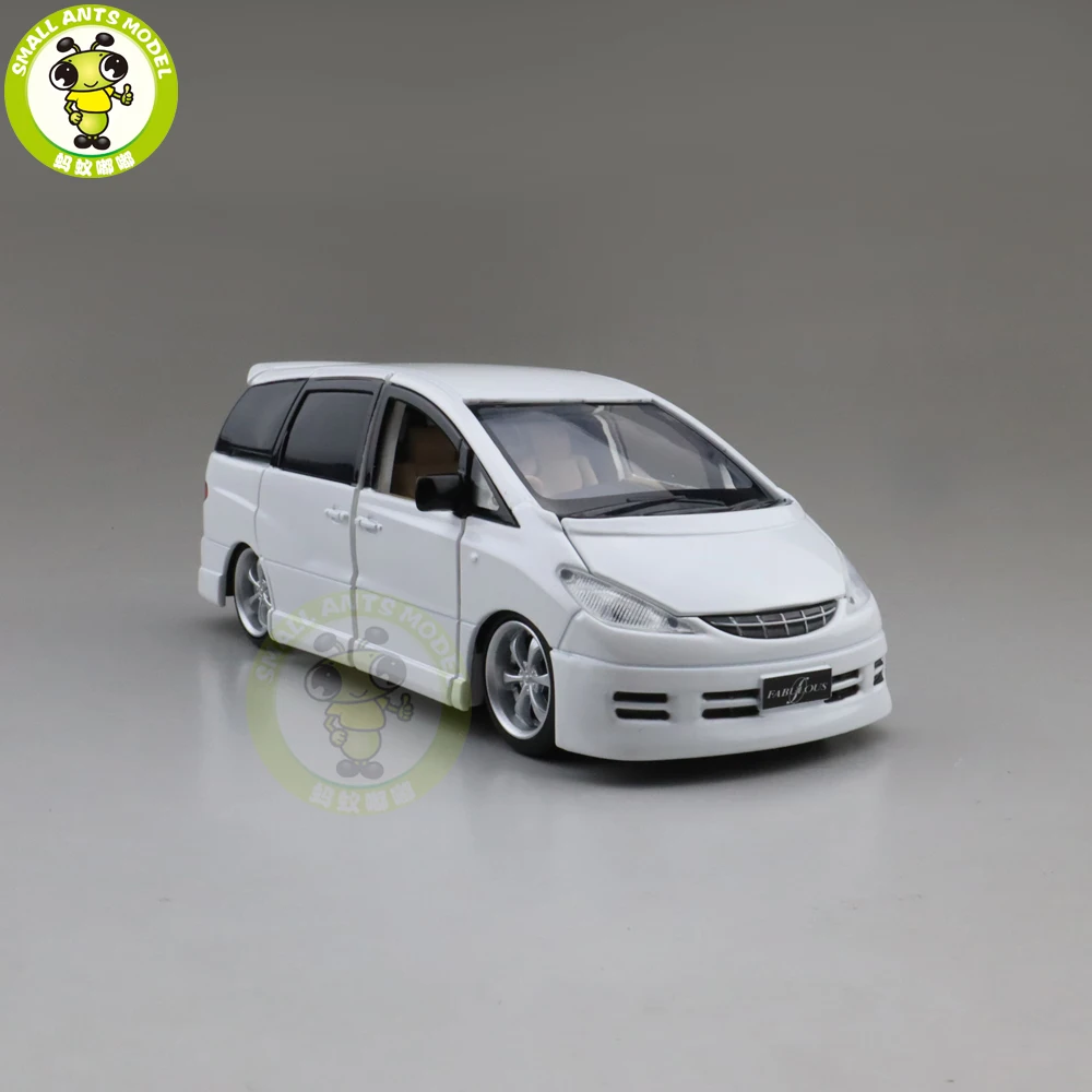 1/32 Jackiekim ESTIMA MPV игрушка OTA литая металлическая Модель автомобиля игрушки дети звук освещение подарки