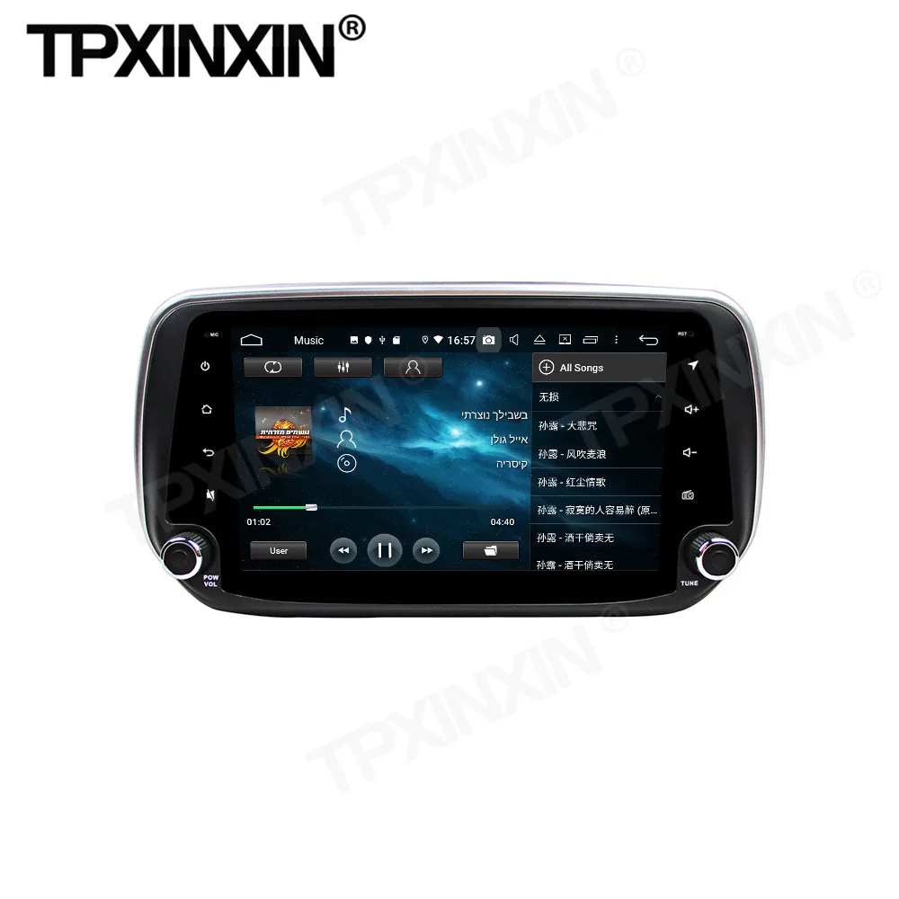 128G Carplay Car Radio 2 Din Stereo Receiver Android For Hyundai IX45 Santa Fe 2019 2020+ GPS Navigation Player Audio Head Unit