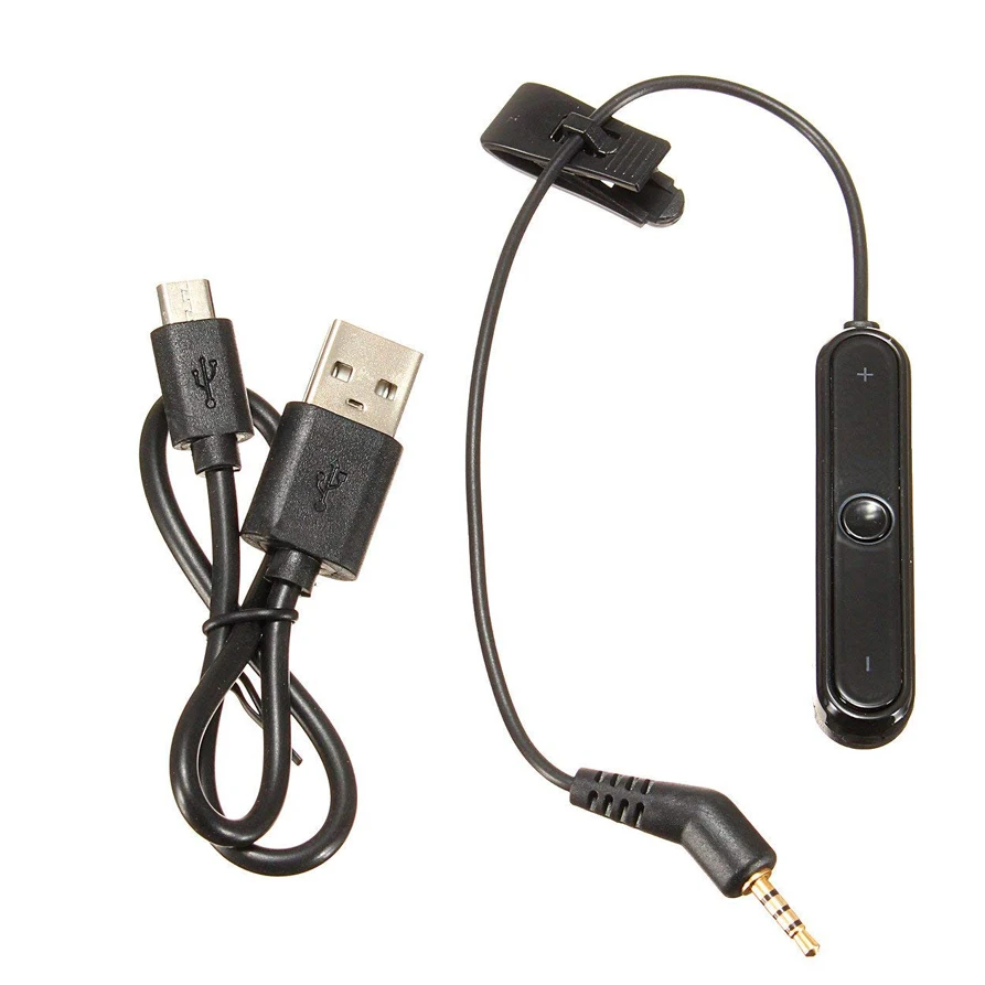Bluetooth 5 0 Handsfree Stereo Audio Adapter Wireless Music Receiver for Bose QC3 QC Quiet Comfort QuietComfort 3 Headphones