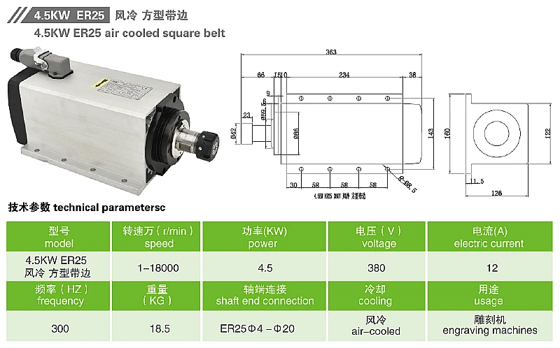 Air-Cooled Square spindle (21)