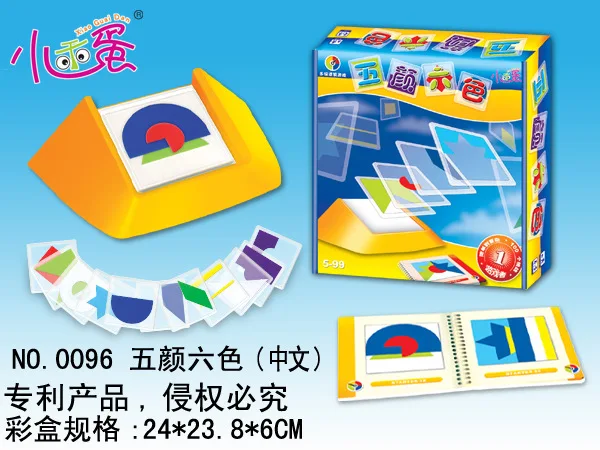 

Colorful Space Thinking Jigsaw Puzzle Intelligence Educational Toy Parent And Child Interactive Tabletop Game