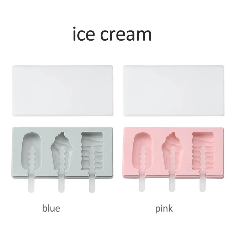 ice cream Форма для мороженого, палочки для мороженого, ручные DIY Инструменты для мороженого, домашняя Милая мультяшная форма, форма для мороженого - Габаритные размеры: ice cream