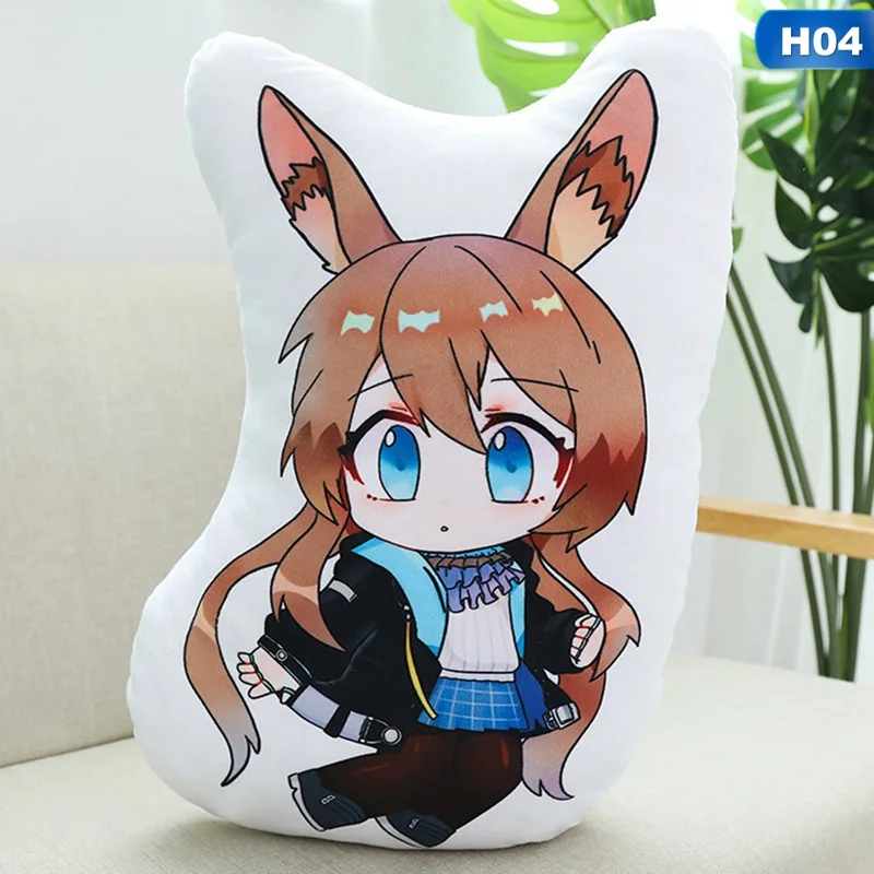 Tomorrow Ark плюшевая подушка 2D слово аниме-атрибутика серебристо-серая кукла Miya Angel COS Реквизит