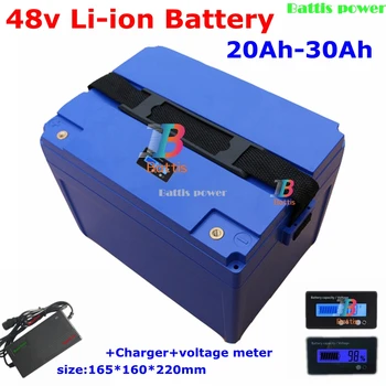 

48V 20Ah 30Ah lithium li ion battery pack indicator BMS for electric bicycle electric mini scooter wheelchair motorcycle 2000w
