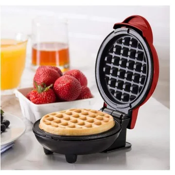 350W Mini Make Waffle Non-stick Electric Griddle Baking Pan Cake Machine Kitchen Cooking Tools | Бытовая техника