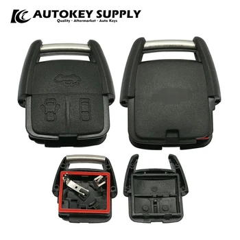 Per telecomando Chevrolet a 3 pulsanti con supporto batteria Autokeysupply AKGMS240