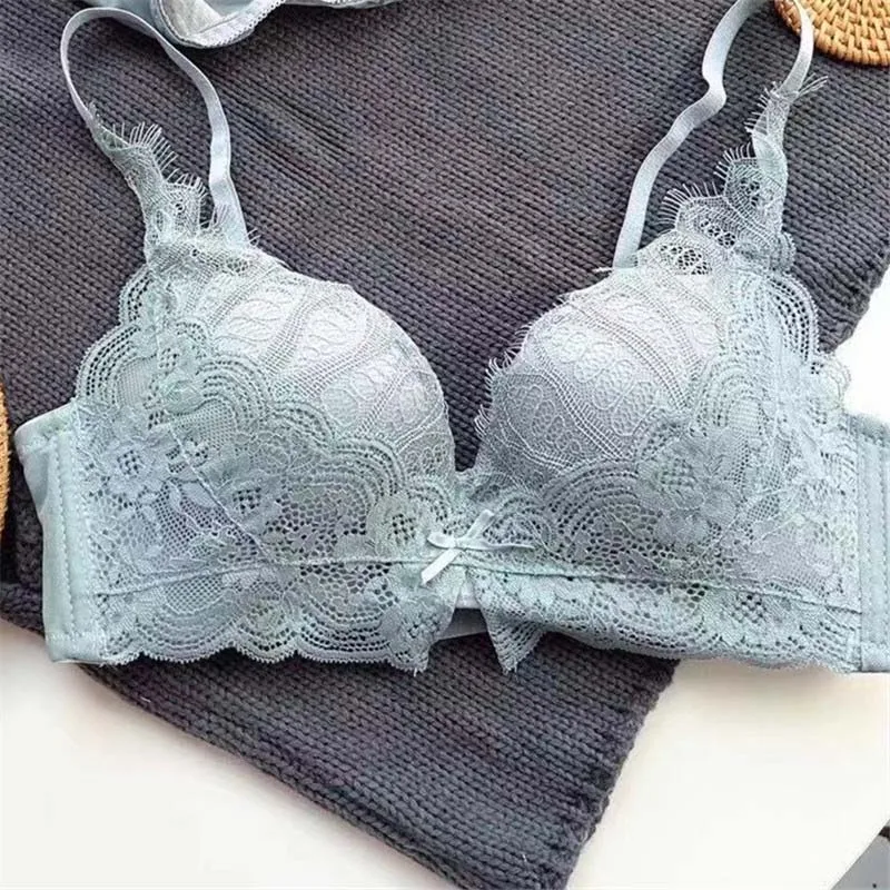 Wireless Lace Push Up Bra For Women Soft Backless Bralette With Padded Cups  Sexy And Fashionable Lingerie Knix Underwear Bras From Yonnie, $7.02