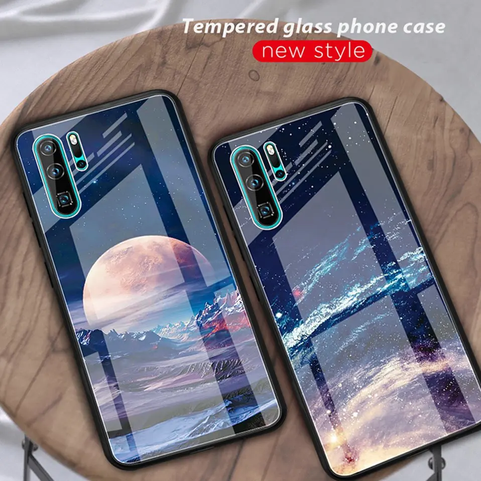 Luxury Glass Case for Huawei P30 Pro P20 Lite Honor 8X 10 10i 20i Phone Case for Huawei Mate 20 10 Lite P30 Pro Nova 3 3i Cover (3)