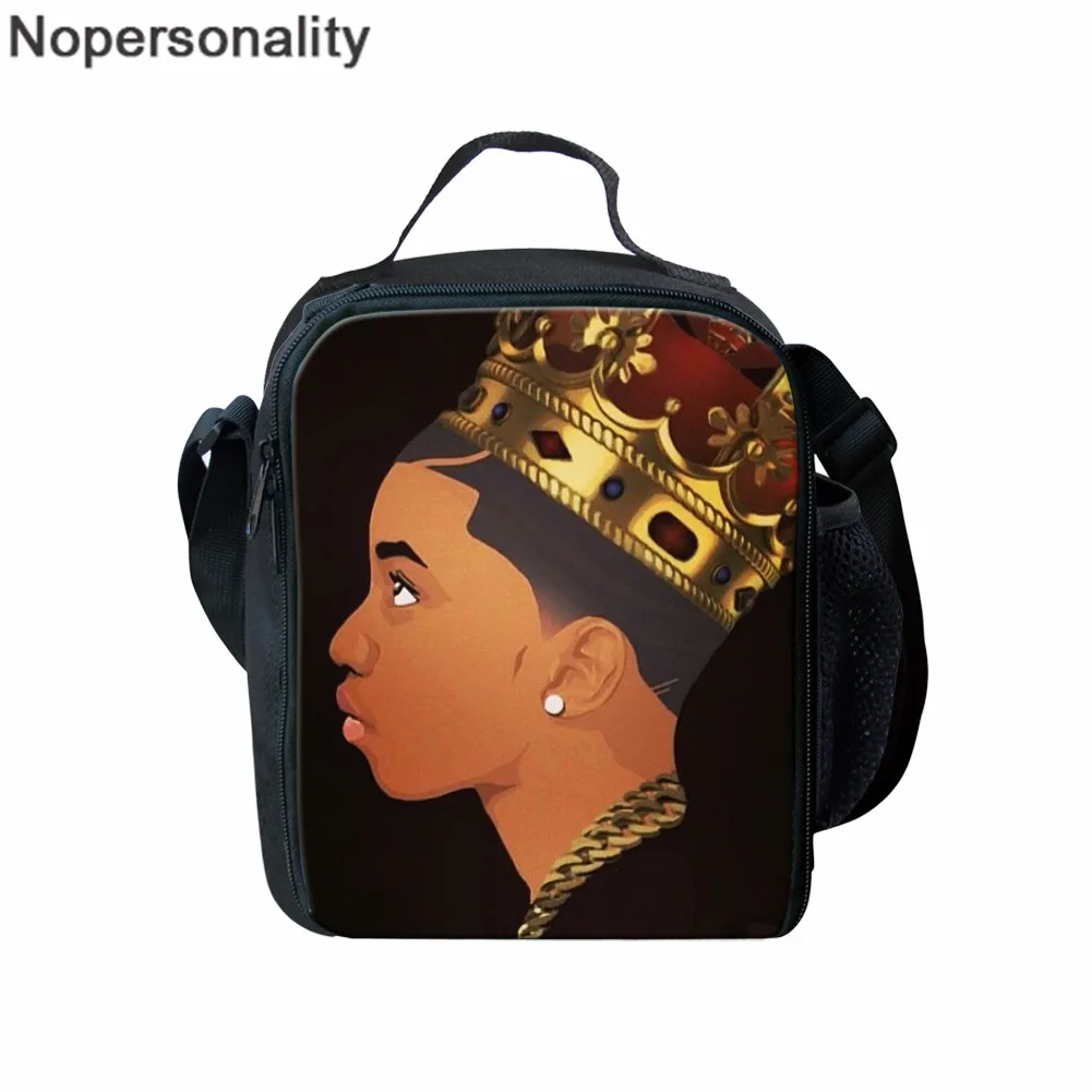 Nopersonality школьный рюкзак, сумка для книг в африканском стиле, черный рюкзак с принтом для мальчиков, детский для детской школы, сумки Mochia - Цвет: Z5342G