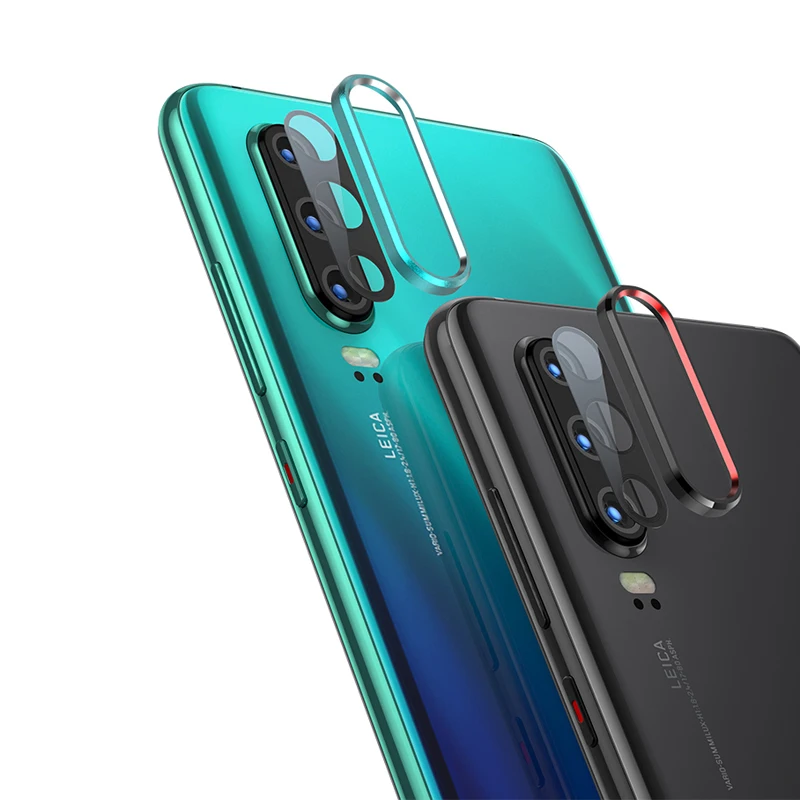 Для huawei P30 Pro защита для экрана камеры + задняя объектива Кольцо чехол P20 2 в 1 6D