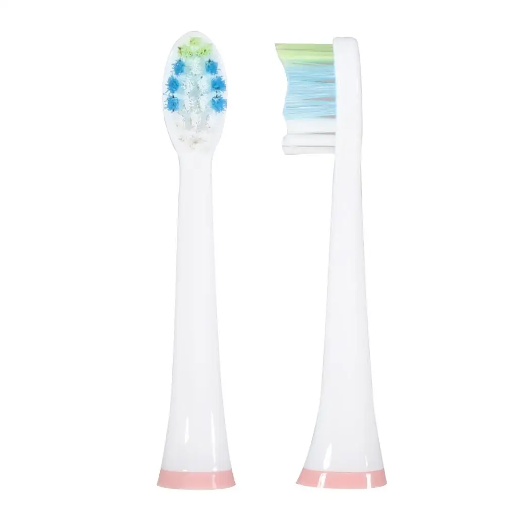2pcs   Electric   Toothbrush   Replacement   Brush   Heads   Compatible   With   Rooman