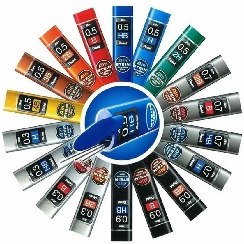 Mechanical Pencil Leads 0.7mm Pentel Ain Stein Mechanical Refill Leads