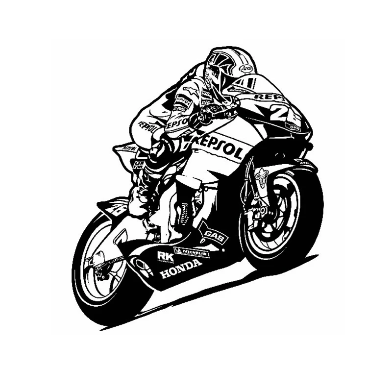 Dctal Heavy Motorcycle Racing Sticker Vehicle Decal Posters Vinyl Wall Decals Classical Autobike Pegatina Decor Mural Sticker
