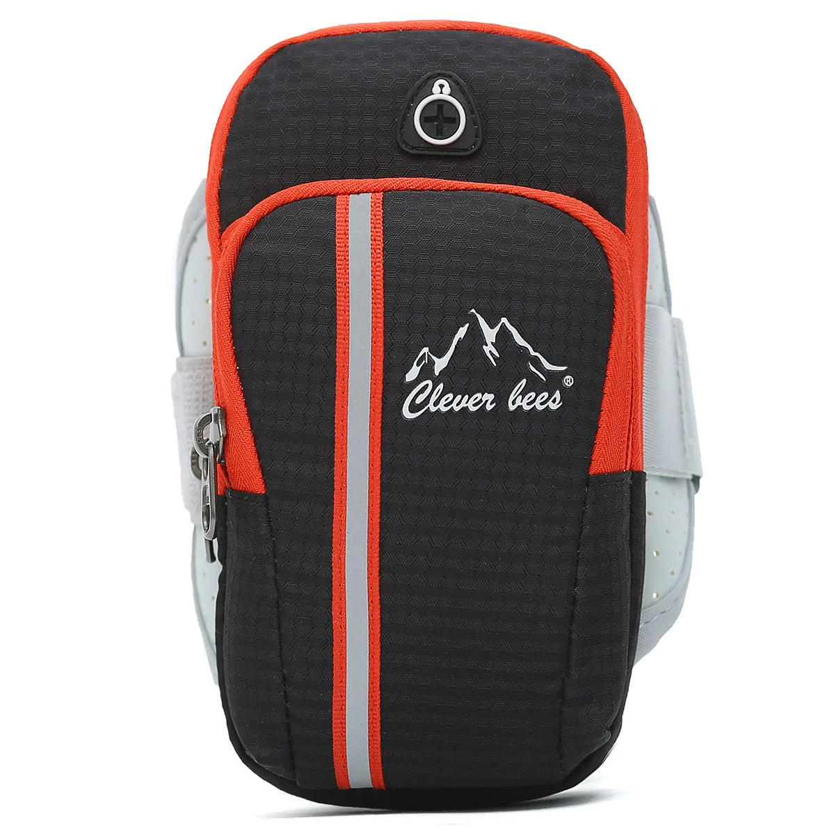 Черный цвет Running Arm Bag for Phone Running Pouch Arm Band Belt for Running Fitness Phone Bag Sports Bags for Man Woman Sport Accessories - Цвет: Черный цвет