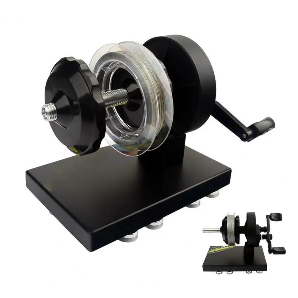 Spinning Reel Fishing Line Spooler Winder Machine with Suction Cup Line Tools UK 