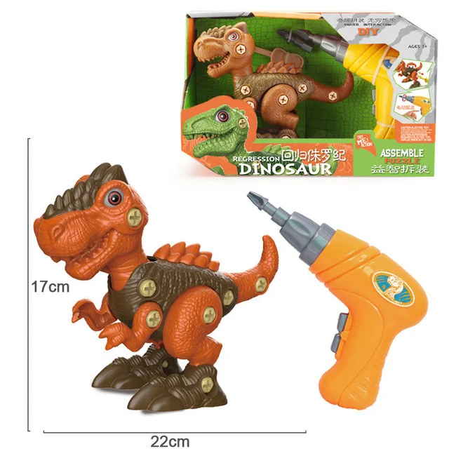 Ovo Dinossauro De Brinquedo Monta Desmonta Parafuso E Chave Blocos De  Montar Educativo Pedagógico Presente Para Criança Didático Infantil Menina  Menino Divertido Criativo Ark Toys - Akt3857