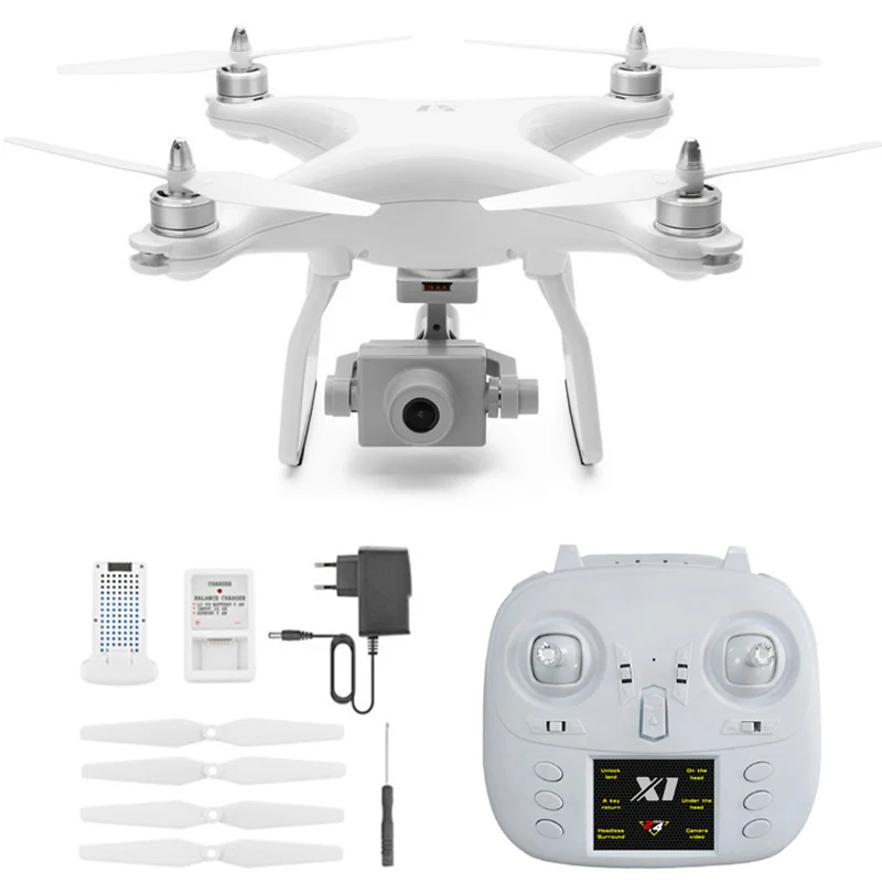 WLtoys XK X1, беспилотные летательные аппараты с 1080P HD Камера 2 карданный стабилизатор для gps возврат бесщеточный мотор 5G Wi-Fi FPV Квадрокоптер с дистанционным управлением 20 минут времени полета