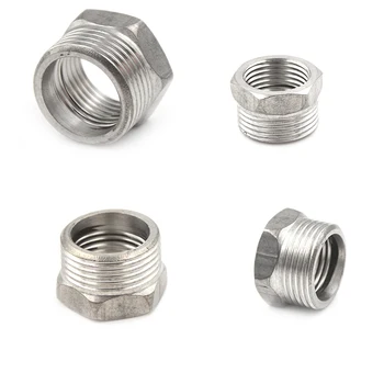 

new3/4" Male X 1/2" Stainless Steel Female Thread Reducer Bushing Fitting SS 304 NPT Pipe