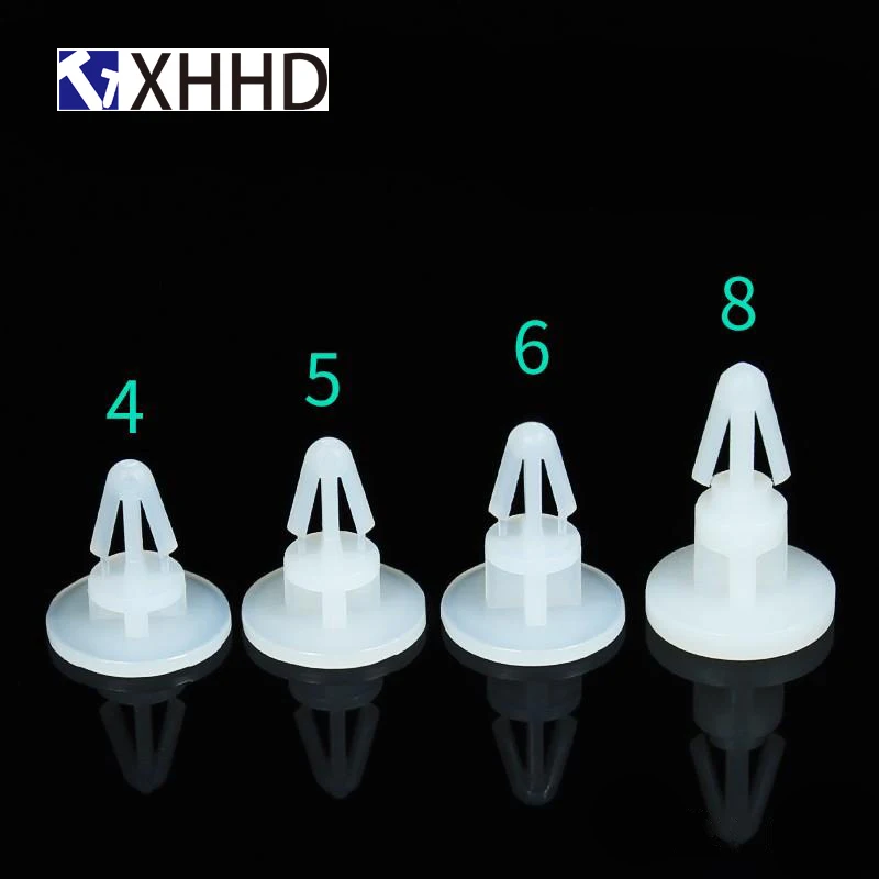 50pcs Nylon Plastic Spacer Pillar Standoff Reverse Motherboard PCB Board Circuit Support Stand off for Hole Dia. 3.0-4.0mm nylon spacer screw nylon screw pcb screw spacer plastic standoff spacer