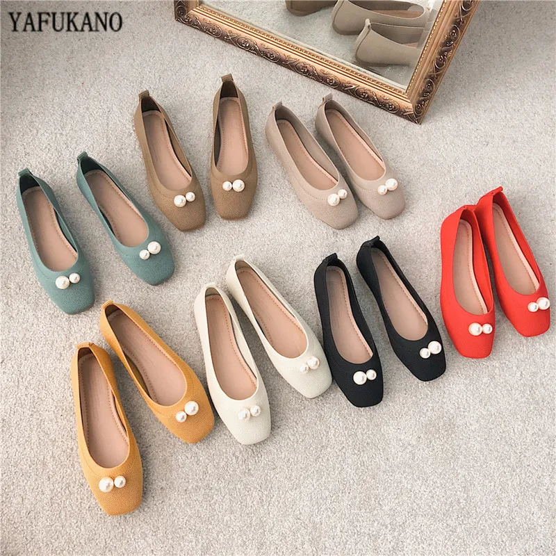 ladies flat work shoes