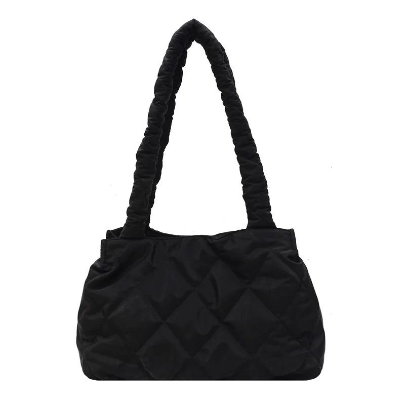 

OLSITTI Winter Trend Silk Soft Shoulder Bags For Women 2020 Simple Large Handbags Women's Travel Branded Bag Trending Hand Bag