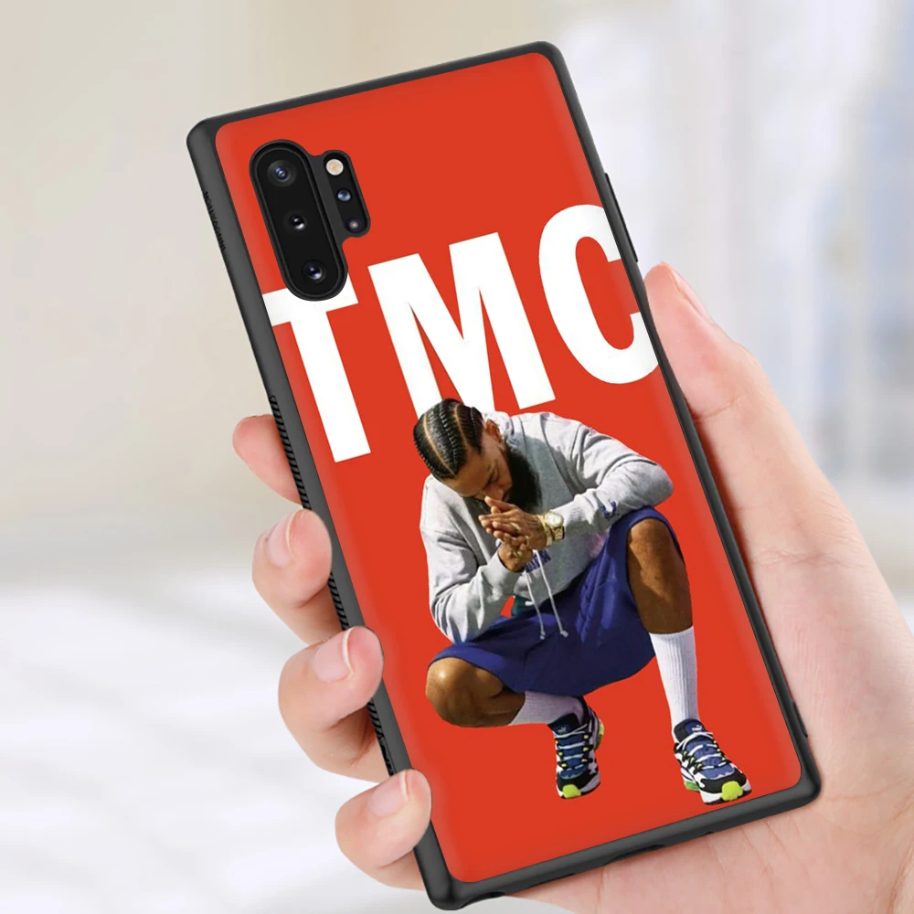 Рэпер Nipsey Hussle Мягкий силиконовый чехол для телефона для samsung S6 S7 край S8 S9 S10e Note 8, 9, 10, плюс M10 20 30 40