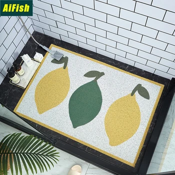 

Bathroom Non-Slip Mat Silk Enclosure Floor Mats Shower Room Hollow Non-Slip Mats Absorbent Floor Mats Bathroom Floor Mats DZ023