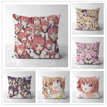 

Yuru Yuri Anime two sided Pillow Cushion Case Cover 16x16inches 40x40cm