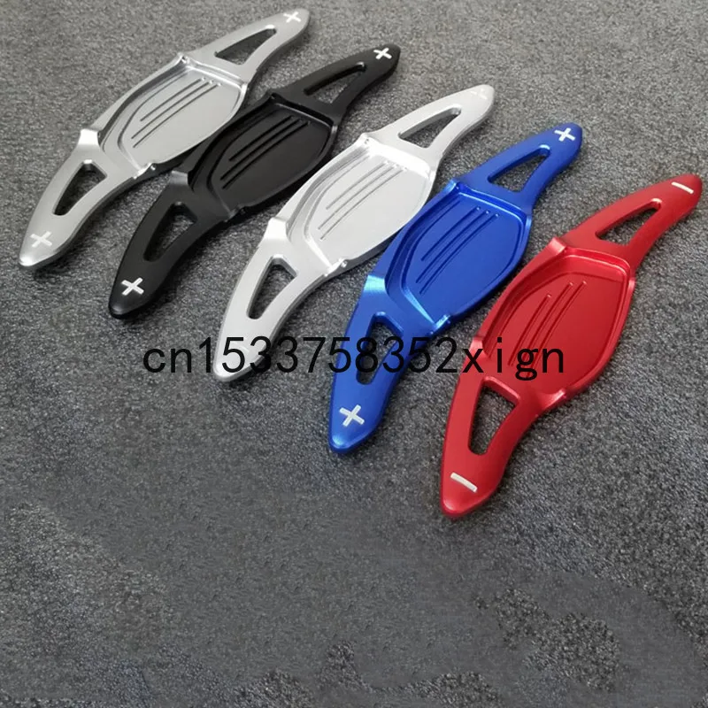 

2 pcs For Audi TT RS3 RS4 RS5 RS6 RS7 New R8 aluminum alloy steering wheel modified paddle shift extension rod car Accessories