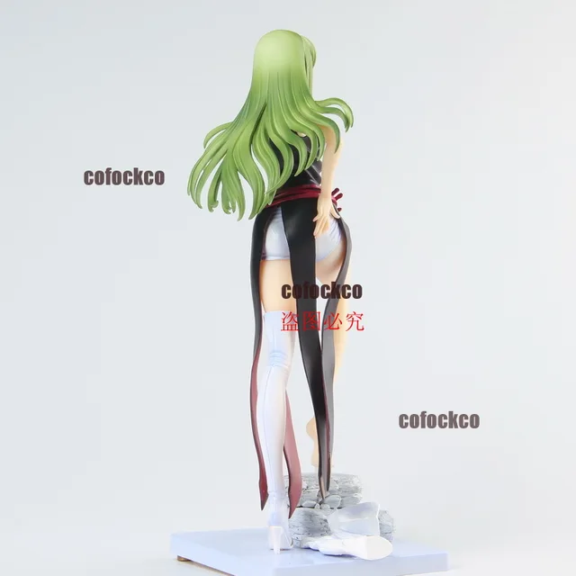 C.C. 21cm Anime Code Geass R2 Lelouch of The Rebellion Sexy Girls PVC Action Figures toys Anime figure Toys For Kids children 5