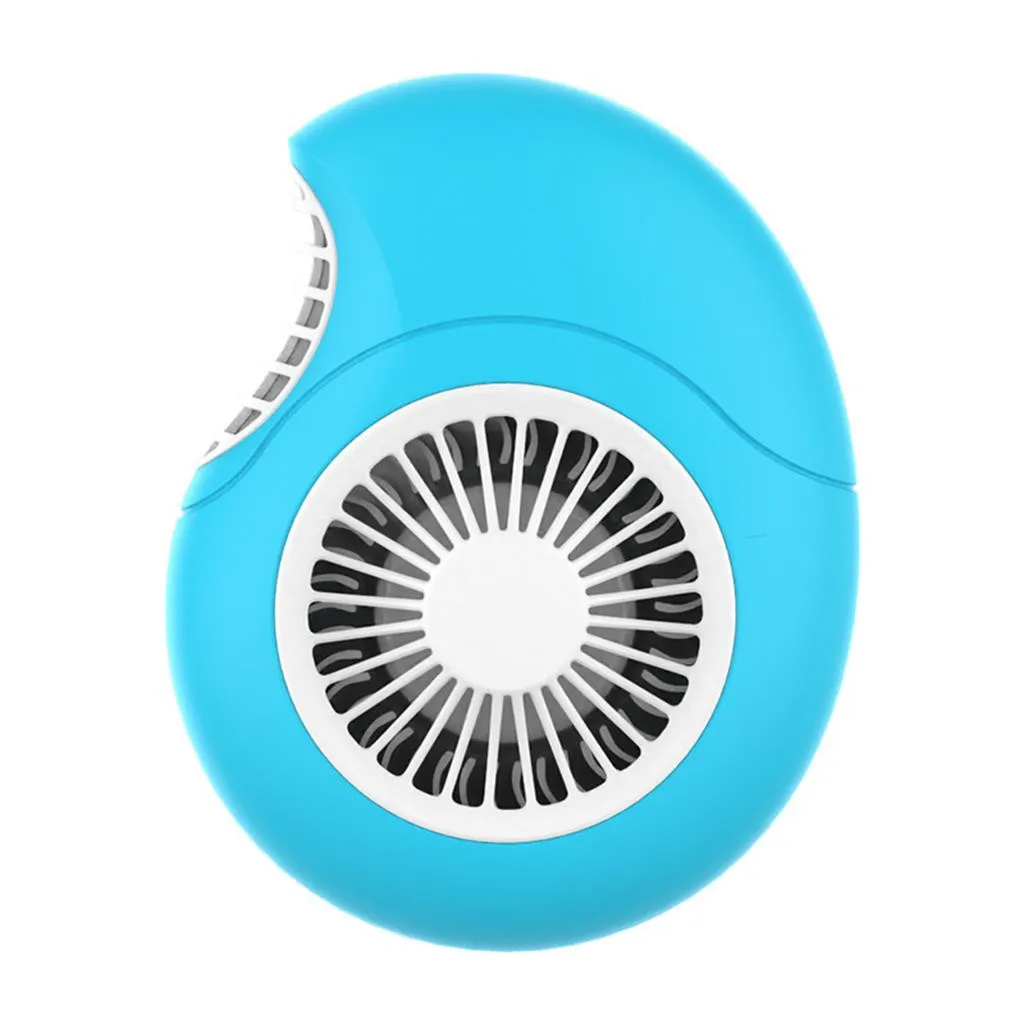 Turbo Портативный мини часы в форме вентилятора USB RechargeableLow Шум портативный