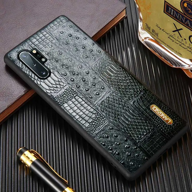 Модный кожаный чехол для samsung A50 a30 a70 s7 edge s10e s 8 9 задняя крышка для Galaxy Note 10 plus a7 a8 a9 fundas