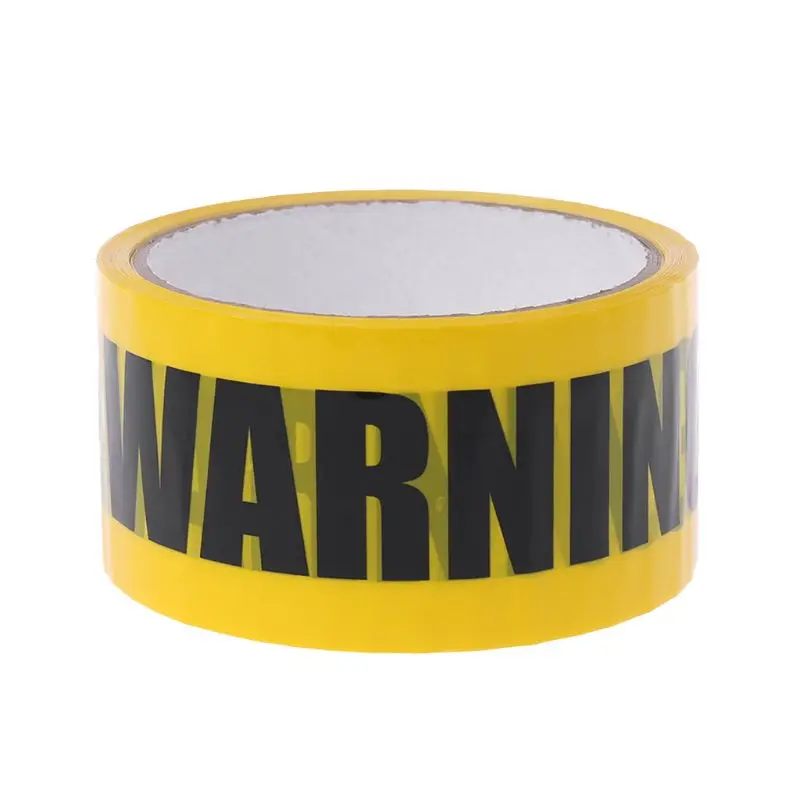 1 рулон 25 м желтый Opp Предупреждение ющие ленты Внимание знак безопасности работы клейкие ленты DIY стикер для торгового центра школы фабрики