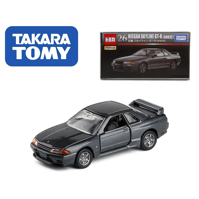 TAKARA TOMY Tomica Премиум Cadillac Nissan Fairlady Леопард Turbo пейзаж Тойота селика 2000GT Lexus литьем под давлением модель автомобиля - Цвет: Nissan Skyline GT-R