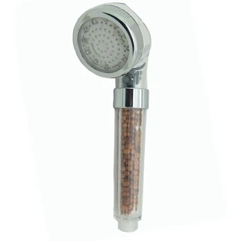 

LED Shower Head Sprinkler Negative Ions Anion Temperature Sensor RGB Color