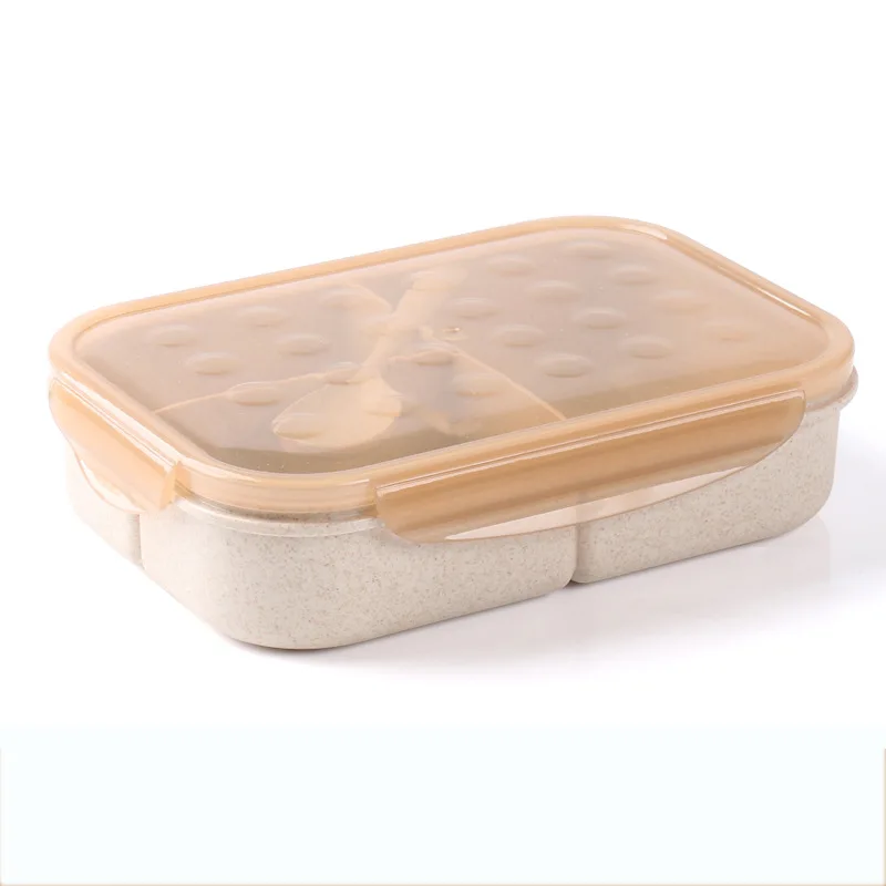 

Lunch Box creative Meal Prep Containers With Compartments Square Box Home Daily Necessities Lunch Box