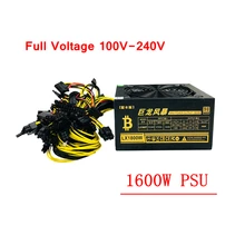 PC Power Supply 1600W ATX Miner Source Mining Machine PSU 6 Graphics Card GPU ETH Miner 100-240V For RX470 480 570 GTX1060 1080 PC Power Supply 1600W ATX Miner Source Mining Machine PSU 6 Graphics Card GPU ETH Miner 100-240V For RX470 480 570 GTX1060 1080