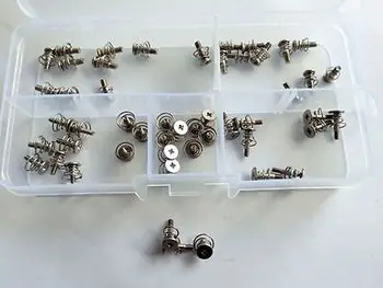 

50pcs M2 M2.5 Spring Screws Computer Graphic Card Fixed Heatsink Screw Bolt Kits