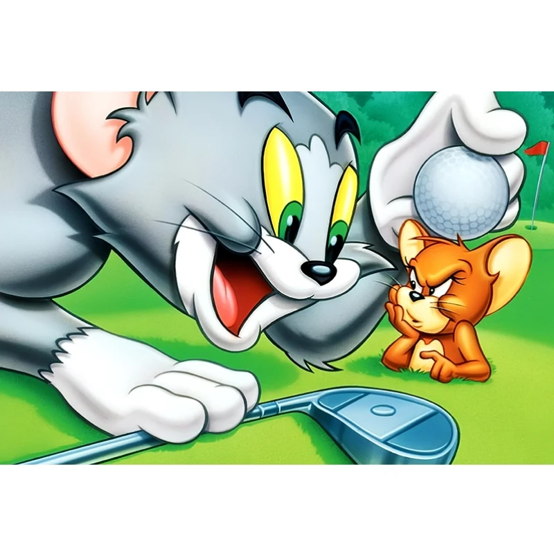 Cat And Mouse Puzzle Tom Jerry Cartoon Characters Educational Toys Jigsaw  Puzzle 300 500 1000 Pieces Kids Relief Wooden Toys - Puzzles - AliExpress