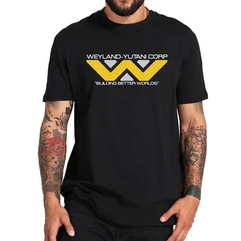 

Weyland Yutani T Shirt Aliens Tshirt Movie Print 100% Cotton Breathable EU Size Tops