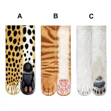 Г. Веселые носки в лапы ваших любимых животных носки с собачьей лапой и кошкой забавные модные эластичные дышащие носки с объемным принтом