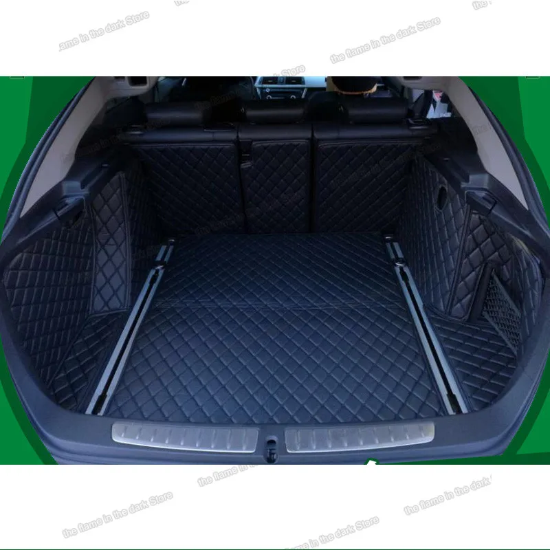 

Leather Car Trunk Mat Cargo Liner for bmw 3 gt 2013 2014 2015 2016 2017 2018 grand tourer F34 gran turismo 340 335 accessories