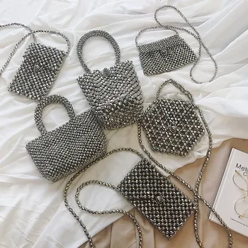 

Vedawas Maxi Beaded INS Handmade Bag Necklace for Women Party Vacation Gifts Jewelry Accessories Trendy Jewellery Wholesale