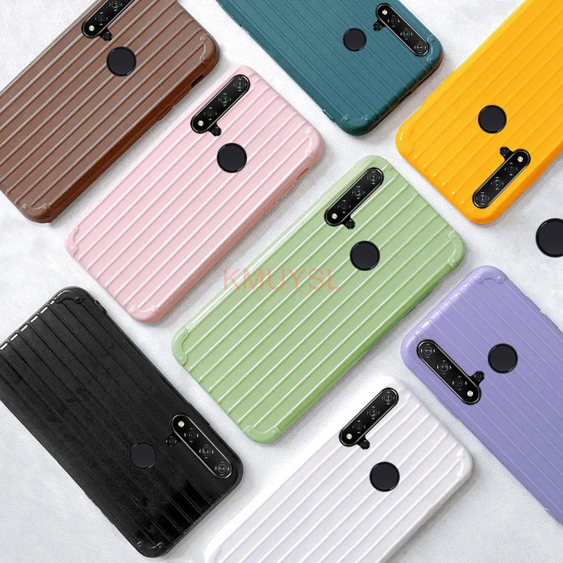 

Candy Color Luggage Phone Case For Samsung Galaxy A10 A20 E A30 A50 A70 M40 M30 S8 S9 S10 Plus S10E A9 J8 J6 A7 2018 Note9 Cover
